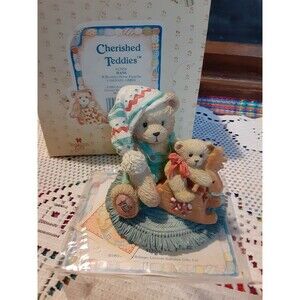 Cherished Teddies Enesco Hillman Hans with Rocking Horse Figure #912956  in Box